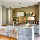 Rustige keuken in de natuur Rustige keuken in de natuur