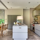 Rustige keuken in de natuur Rustige keuken in de natuur