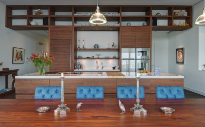 Compleet penthouse van keuken tot badkamer Compleet penthouse van keuken tot badkamer