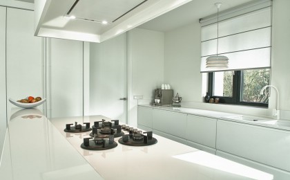Volledig witte keuken Volledig witte keuken